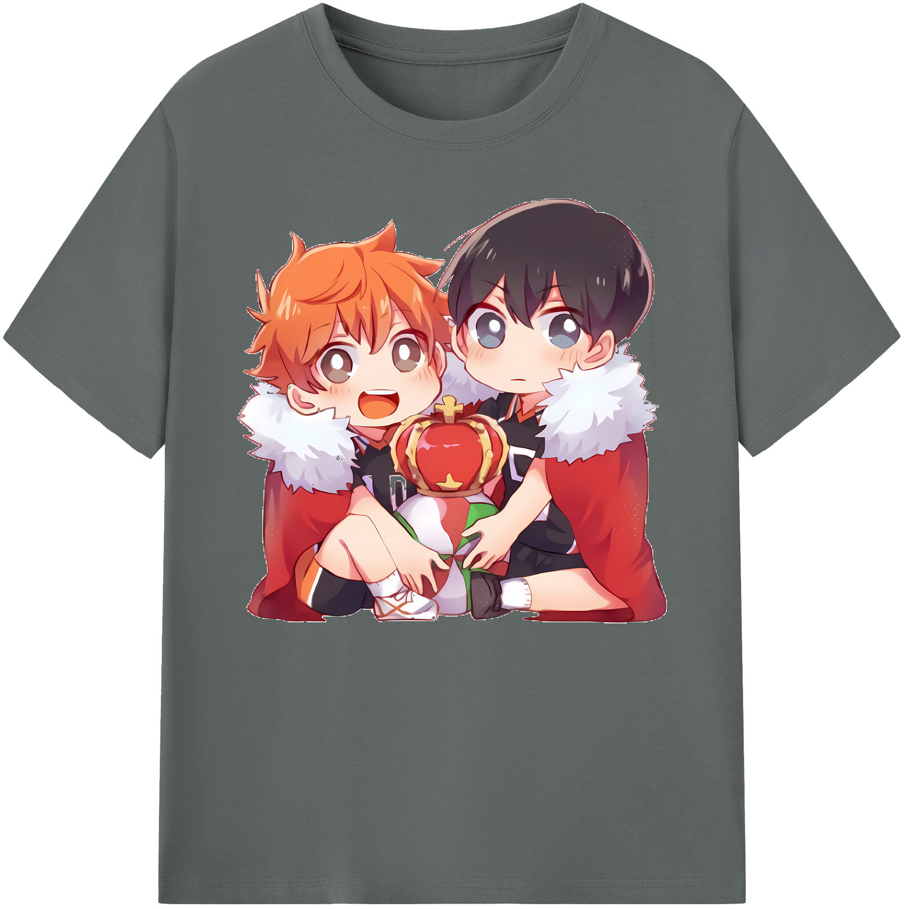 （画像用） ハイキュー!! Haikyu!! 綿100％ メンズ半袖Tシャツ｜肌触りやわらか＆通気性